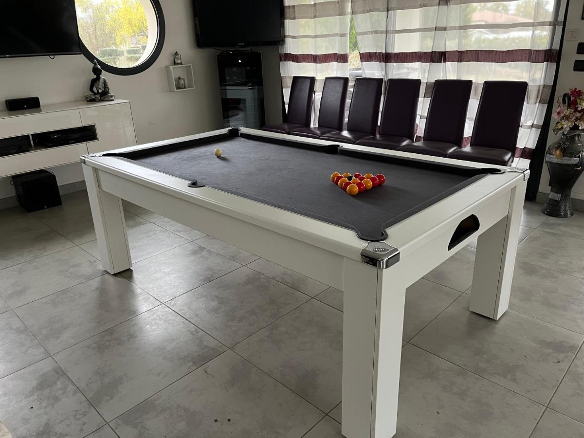 Maison Moderne Au Calme Avec Billard, Jacuzzi, Bain A Remous, Piscine, Babyfoot Labastide-du-Temple
